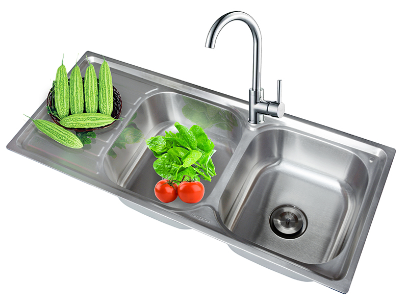 Chậu rửa chén 2 học 1 cánh inox 304 Toàn Mỹ giá rẻ Chậu rửa chén 2 học 1 cánh inox 304 Toàn Mỹ giá rẻ nhất tại Tphcm