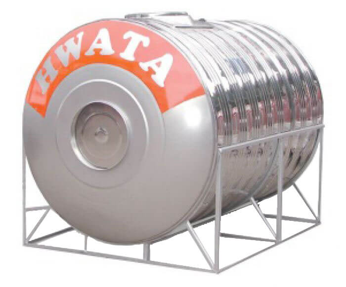 Bồn chứa nước inox hwata nằm ngang nội thất hung phát Bồn chứa nước inox hwata nằm ngang