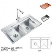CHẬU RỬA CHÉN INOX PROLAX PRCC-2981