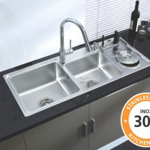 CHẬU RỬA CHÉN INOX PROLAX PRCC-3188A