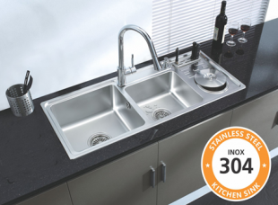 CHẬU RỬA CHÉN INOX PROLAX PRCC-3188A