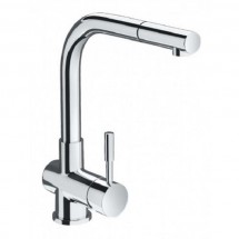 Vòi nước rửa chén Inax SFV-1013SX vòi nóng lạnh dây rút