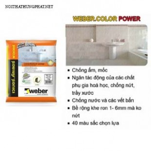 Keo chà ron Weber Color Power PO-111