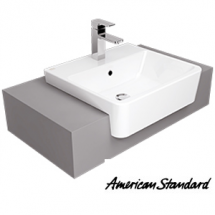 Chậu bán âm bàn American Standard 0519-WT