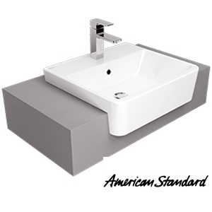 Chậu bán âm bàn American Standard 0519-WT