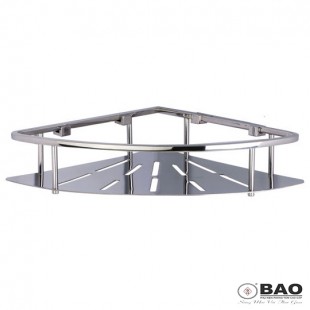 KỆ GÓC INOX BẢO 1 TẦNG BN810