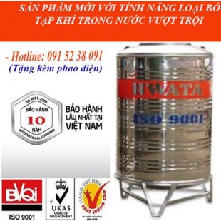 Bồn nước inox đứng Hwata 2000 lít