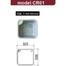 Chậu Rửa Chén Đá Nhân Tạo Châu Âu CR01