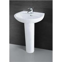 Chậu rửa mặt Caesar+chân dài (L2220 + P2437)