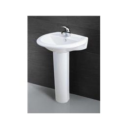 Chậu rửa mặt Caesar+chân dài (L2360 + P2437)