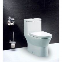 Bàn cầu 1 khối nắp êm Caesar CD1374