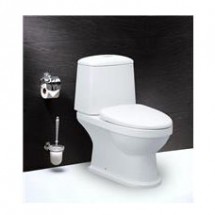 Bàn cầu 2 khối nắp êm Caesar CD1530