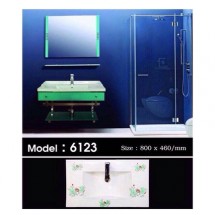 Lavabo kiếng Việt Mỹ 6123