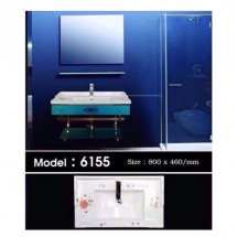 Lavabo kiếng Việt Mỹ 6155