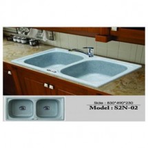 Chậu Rửa Chén Đá Nhân Tạo Việt Mỹ S2N-02