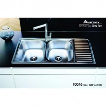 Chậu rửa chén inox Việt Mỹ 10046